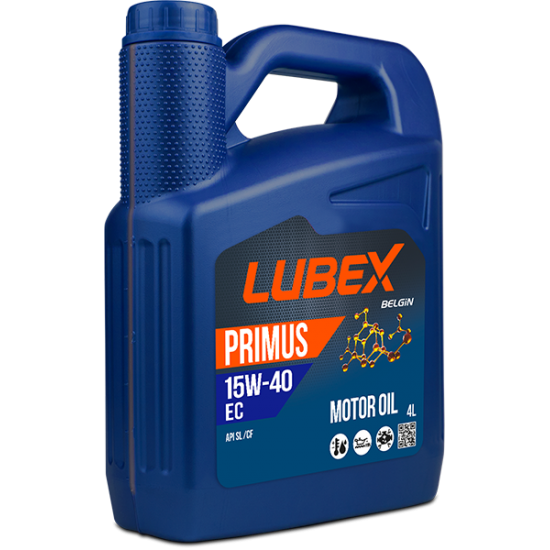 LUBEX PRIMUS EC 15W-40 API SL /CF MOTOR YAĞI 4 LİTRE ENY Petrol Ürünleri