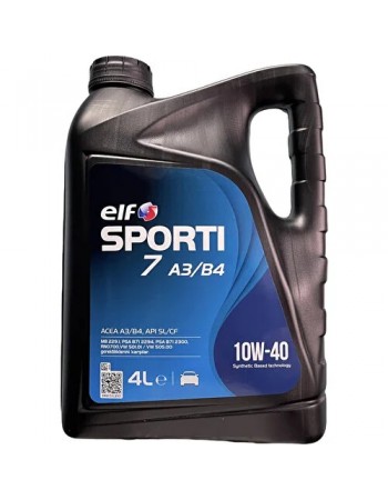 Elf Sporti 7 A3-B4 10w-40 5 litre Motor Yağı