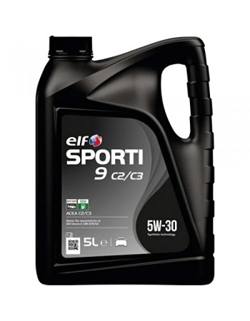 Elf Sporti 9C2/C3 5w-30 5 Litre Partiküllü Motor Yağı