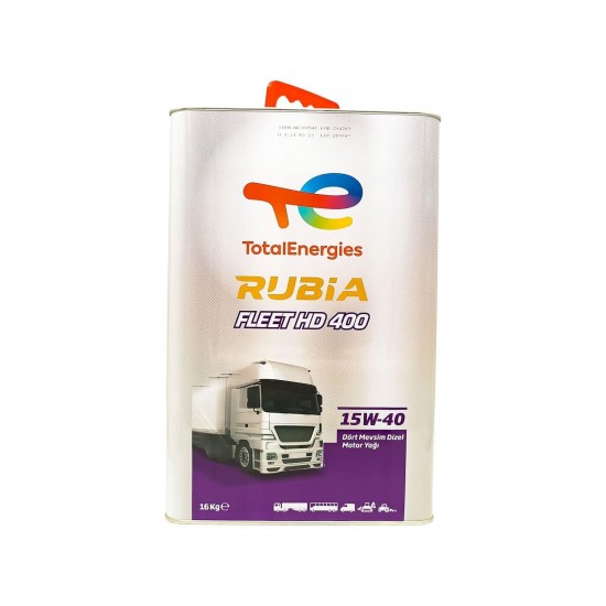 TOTAL RUBİYA FLEET HD  300 20W-50 16KG TOT TR ENY Petrol Ürünleri