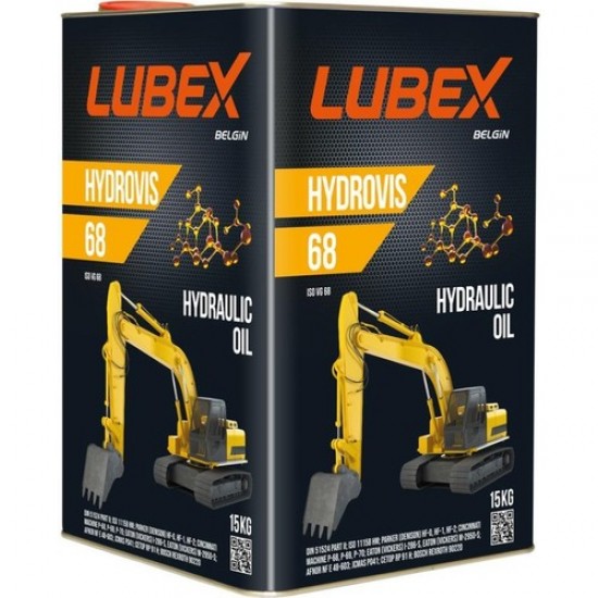 Lubex Hydrovis 68 Hidrolik Yağı 15 Kg ENY Petrol Ürünleri