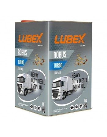 Lubex Robus Turbo 15W-40 18 Litre Ağır Dizel Motor Yağı