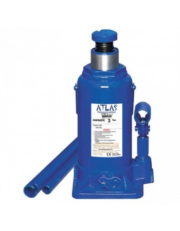 ATLAS PRO ATŞK3 Hidrolik Şişe Kriko 3 Ton