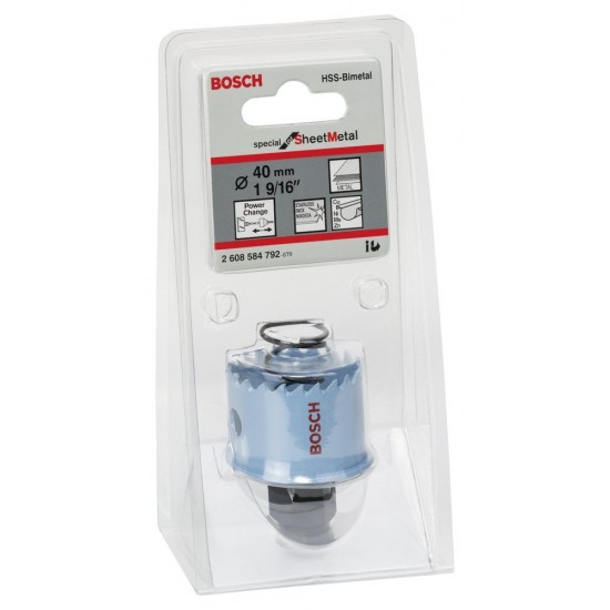 Bosch Special Serisi Metal Ve Inox Malzemeler için Delik Açma Testeresi 40 mm ENY Petrol Ürünleri