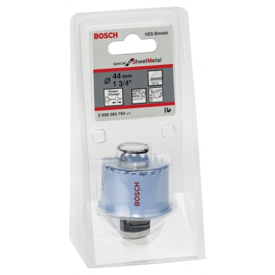 Bosch Special Serisi Metal Ve Inox Malzemeler için Delik Açma Testeresi 44 mm ENY Petrol Ürünleri