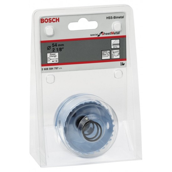 Bosch Special Serisi Metal Ve Inox Malzemeler için Delik Açma Testeresi 54 mm ENY Petrol Ürünleri