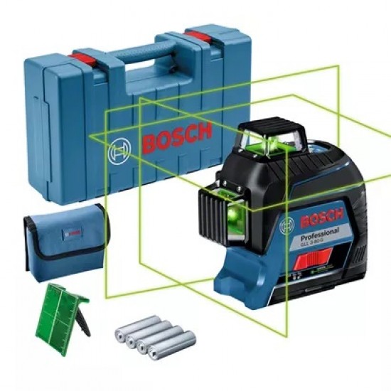Bosch GLL 3-80 G Professional Çizgi Lazeri ENY Petrol Ürünleri