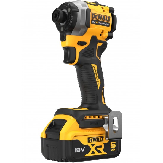 Dewalt DCF850P2T 18V 5.0AH Li-ion Kömürsüz Çift Akülü Darbeli Tornavida ENY Petrol Ürünleri