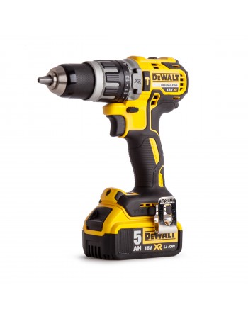 Dewalt DCD796P2 18V 5.0 Ah Li-ion Kömürsüz Çift Akülü Darbeli Matkap