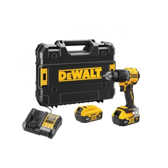 Dewalt DCD799P2T 18V 5.0 Ah Li-ion Çift Akülü Kömürsüz Darbeli Matkap ENY Petrol Ürünleri