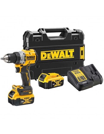 Dewalt DCD805P2T 18V 5.0AH Li-Ion Kömürsüz Çift Akülü Darbeli Matkap
