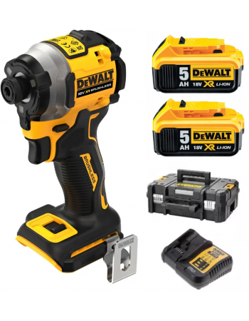 Dewalt DCF850P2T 18V 5.0AH Li-ion Kömürsüz Çift Akülü Darbeli Tornavida