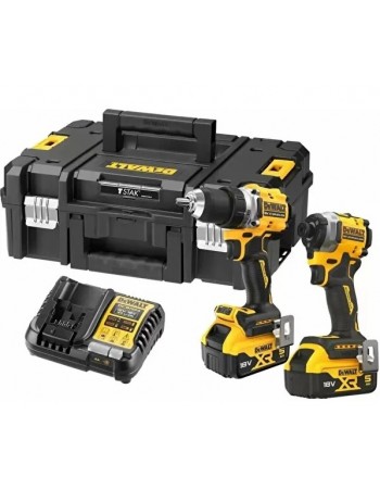 Dewalt DCK2051P2T 18V XR 5.0 AH LI-ION Kömürsüz İkiz Set