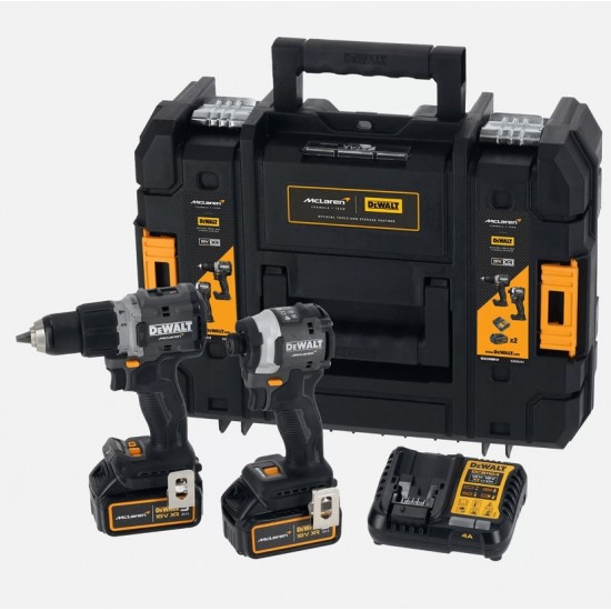 Dewalt X McLaren DCK200MP2T 18V XR 5.0 Ah Akülü Darbeli Matkap ve Tornavida Seti ENY Petrol Ürünleri