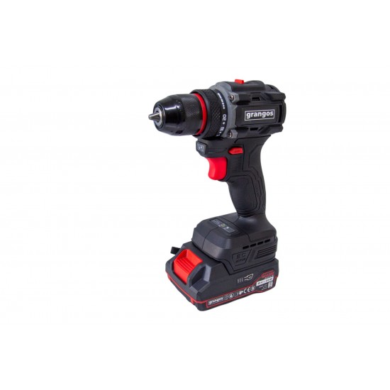 Grangos GCD20-T2 20V 2 Ah Çift Akülü Darbesiz Matkap ENY Petrol Ürünleri