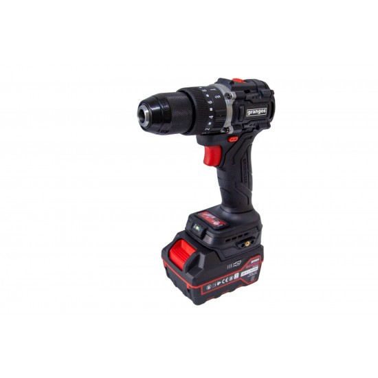 Grangos GCD25-F2 20V 5 Ah Çift Akülü Darbeli Matkap ENY Petrol Ürünleri