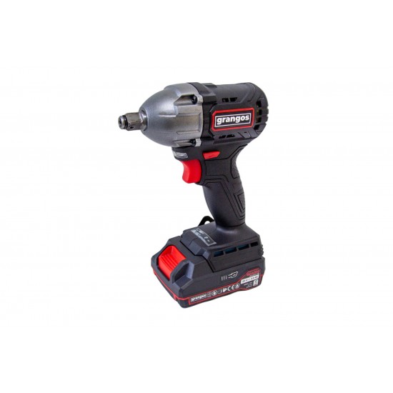 Grangos GCW20-T2 20V 2 Ah Çift Akülü Somun Sıkma ENY Petrol Ürünleri