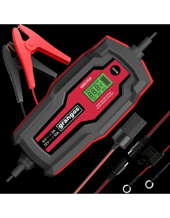 Grangos GBC10A 6V / 12V 180 AH Akıllı Dijital Akü Şarj ve Bakım Cihazı