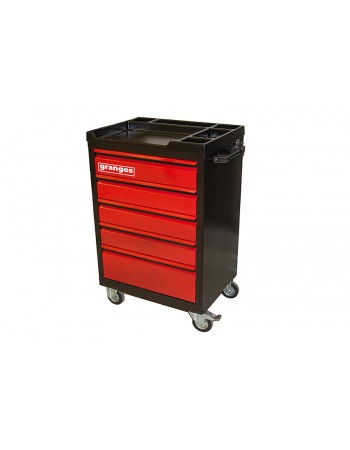 Grangos GRTA09 5 Çekmeceli Teleskobik Takım Arabası