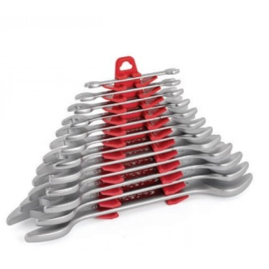 İzeltaş 0100002112 İki Ağız Anahtar Takımı Kısa Boy 12 Parça 6-32 Mm ENY Petrol Ürünleri