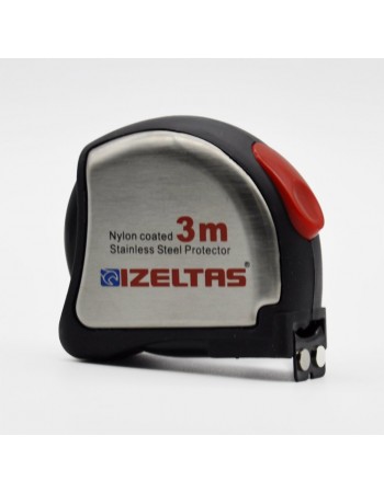 İzeltaş 0588150013 Krom Şerit Metre 3 m