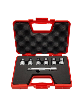 İzeltaş 1113 00 6007 1/2'' Star (Torx®) Lokma Anahtar Takımı 7 Parça