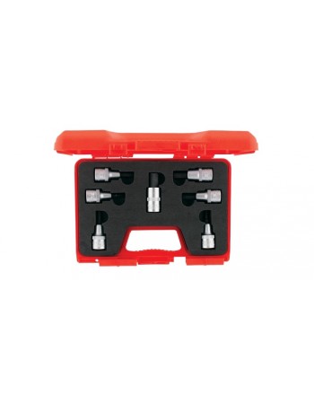 İzeltaş 1113001107 1/2'' Lokmalı Allen Uç Takımı 7 Parça