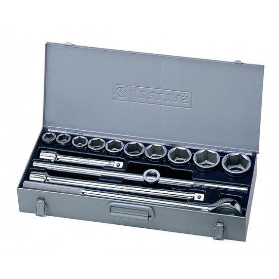 İzeltaş 1119 00 6114 3/4 Lokma Takımı Altı Köşe (14 parça mm) ENY Petrol Ürünleri