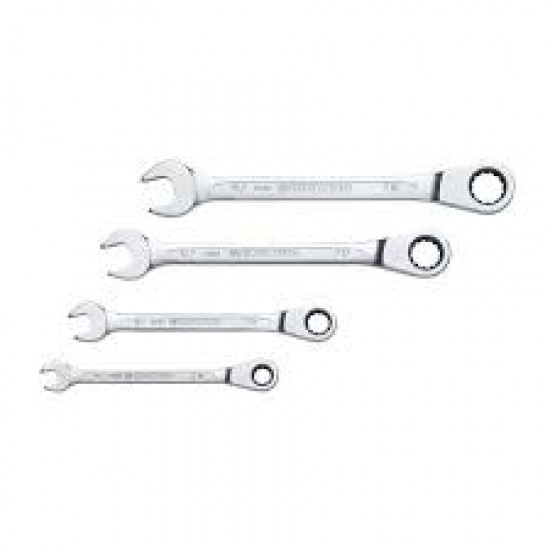 İzeltaş 13000005343 Cırcır Kombine Anahtar Takımı 4 Parça ENY Petrol Ürünleri