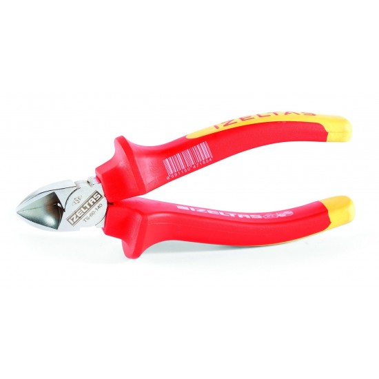 İzeltaş 3700166160 1000V İzoleli Elektrikçi Yan Keski 160 mm ENY Petrol Ürünleri