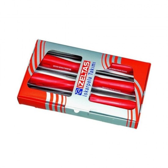 İzeltaş 5010 00 8106 Iskarpela Takımı 6 Parça ENY Petrol Ürünleri