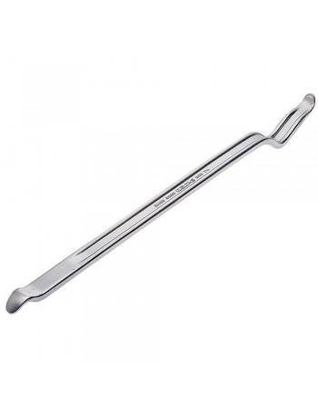 İzeltaş 6360260600 Kıvrık Uçlu Levye Krom 600 mm