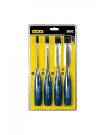 Stanley 0-16-129 İskarpela Seti Klasik Mavi Seri 4 Parça