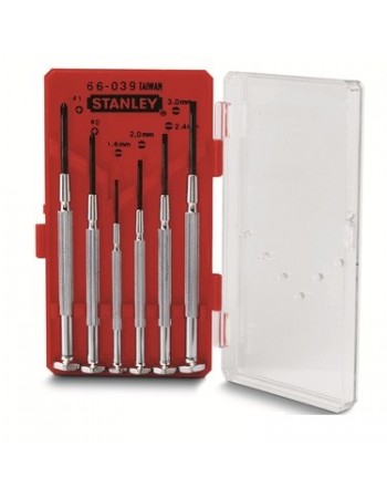 Stanley 1-66-039 Saatçi Tornavida Seti 6 Parça