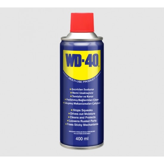 WD-40 Çok Amaçlı Pas Sökücü ve Yağlayıcı 400 ml ENY Petrol Ürünleri