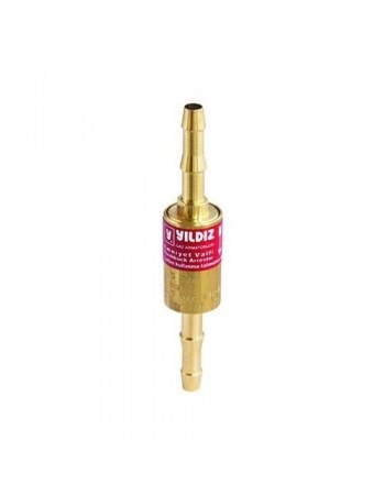 Yıldız 1018 Hortum Arası Alev Emniyet Valfi Yanıcı Gaz