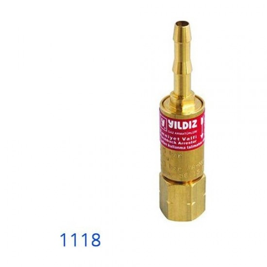 Yıldız 1118 Alev Emniyet Valfi Yanıcı Gaz ENY Petrol Ürünleri